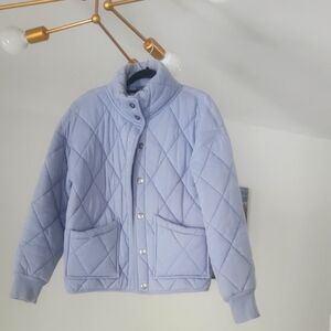 Quilted Blue Women's Jacket
